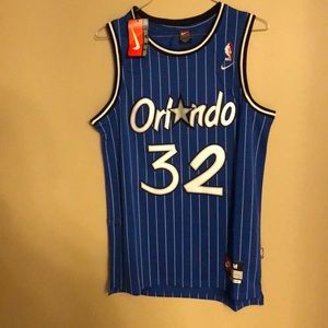 blue shaquille o’neal orlando jersey